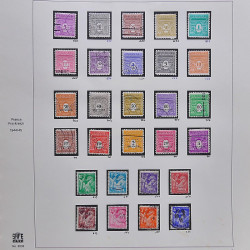 Collection timbres de France 1929-1946 neufs et oblitérés en album Safe.
