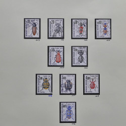 Collection timbres de France 1980-1985 neufs** et oblitérés complet en album Safe.