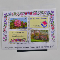 Collection timbres de France 1990-1994 neufs** et oblitérés complet en album Safe.