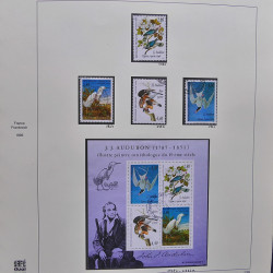 Collection timbres de France 1995-1998 neufs** et oblitérés complet en album Safe.