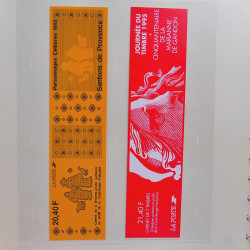 Collection timbres de France 1995-1998 neufs** et oblitérés complet en album Safe.