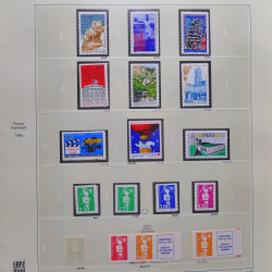 Collection timbres de France 1995-1998 neufs** et oblitérés complet en album Safe.