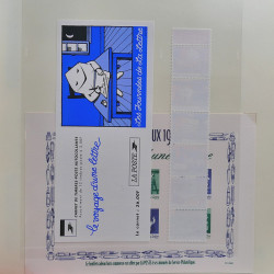 Collection timbres de France 1995-1998 neufs** et oblitérés complet en album Safe.