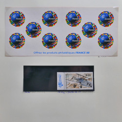 Collection timbres de France 1995-1998 neufs** et oblitérés complet en album Safe.