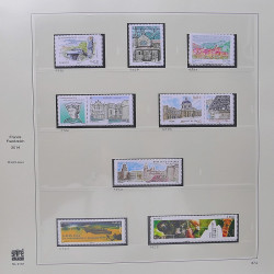 Collection timbres de France 2014-2016 neufs** et oblitérés en album Safe.