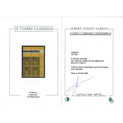 Sage timbre de France N°99 bloc de 4 cdf neuf*, R.
