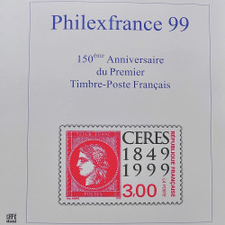 Collection timbres de France 1999-2000 neufs** et oblitérés complet en album Safe.