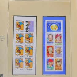 Collection timbres de France 1999-2000 neufs** et oblitérés complet en album Safe.