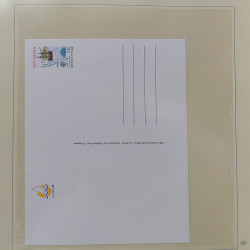 Collection d'entiers postaux, aérogrammes de France en 2 albums.