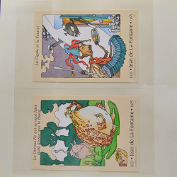 Collection d'entiers postaux, aérogrammes de France en 2 albums.