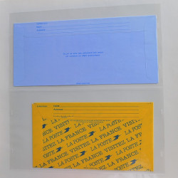 Collection d'entiers postaux, aérogrammes de France en 2 albums.