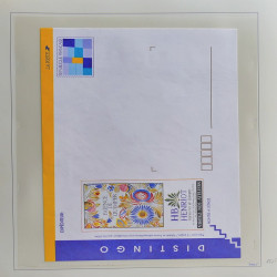 Collection d'entiers postaux, aérogrammes de France en 2 albums.