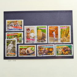 Collection timbres de France 2005-2006 neufs** et oblitérés complet en album Safe.