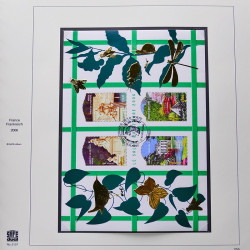 Collection timbres de France 2005-2006 neufs** et oblitérés complet en album Safe.