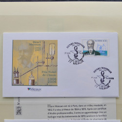 Collection timbres de France 2005-2006 neufs** et oblitérés complet en album Safe.