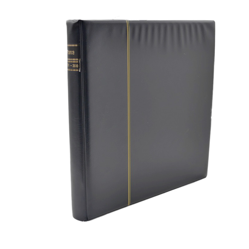 Collection timbres de France 2001-2002 neufs** et oblitérés complet en album Safe.