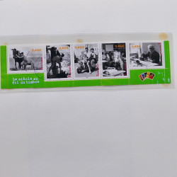 Collection timbres de France 2001-2002 neufs** et oblitérés complet en album Safe.