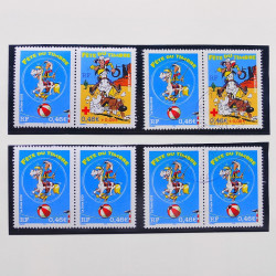 Collection timbres de France 2003-2004 neufs** et oblitérés complet en album Safe.