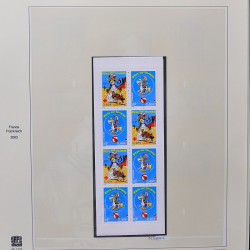 Collection timbres de France 2003-2004 neufs** et oblitérés complet en album Safe.
