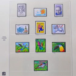 Collection timbres de France 2003-2004 neufs** et oblitérés complet en album Safe.