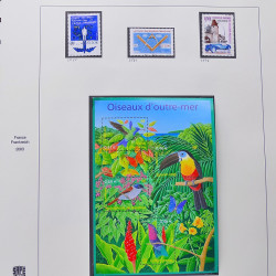 Collection timbres de France 2003-2004 neufs** et oblitérés complet en album Safe.