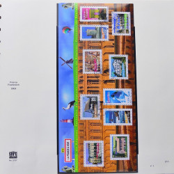 Collection timbres de France 2003-2004 neufs** et oblitérés complet en album Safe.