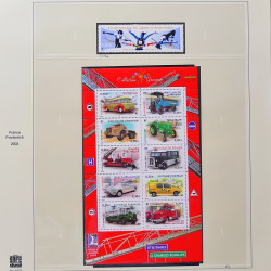 Collection timbres de France 2003-2004 neufs** et oblitérés complet en album Safe.