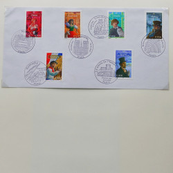 Collection timbres de France 2003-2004 neufs** et oblitérés complet en album Safe.