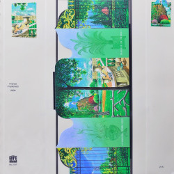 Collection timbres de France 2003-2004 neufs** et oblitérés complet en album Safe.