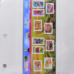 Collection timbres de France 2003-2004 neufs** et oblitérés complet en album Safe.