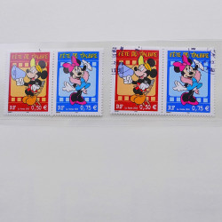 Collection timbres de France 2003-2004 neufs** et oblitérés complet en album Safe.