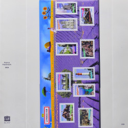 Collection timbres de France 2003-2004 neufs** et oblitérés complet en album Safe.