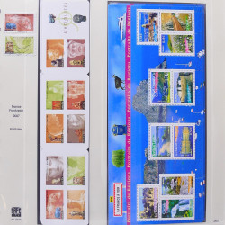 Collection timbres de France 2007-2008 neufs** et oblitérés complet en album Safe.