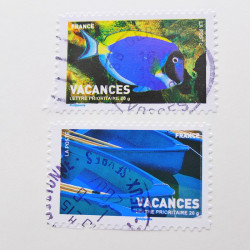 Collection timbres de France 2007-2008 neufs** et oblitérés complet en album Safe.