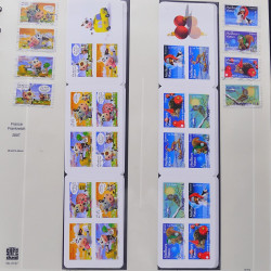 Collection timbres de France 2007-2008 neufs** et oblitérés complet en album Safe.