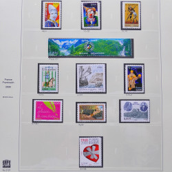 Collection timbres de France 2007-2008 neufs** et oblitérés complet en album Safe.