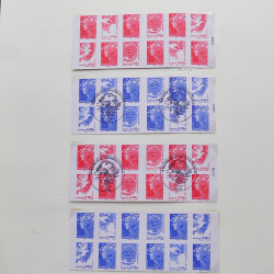 Collection timbres de France 2007-2008 neufs** et oblitérés complet en album Safe.
