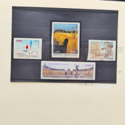 Collection timbres de France 2009-2011 neufs** et oblitérés complet en album Safe.