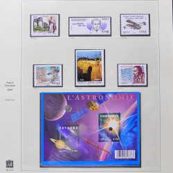 Collection timbres de France 2009-2011 neufs** et oblitérés complet en album Safe.