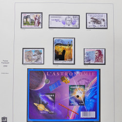 Collection timbres de France 2009-2011 neufs** et oblitérés complet en album Safe.