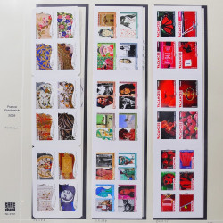 Collection timbres de France 2009-2011 neufs** et oblitérés complet en album Safe.
