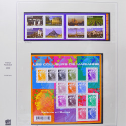 Collection timbres de France 2009-2011 neufs** et oblitérés complet en album Safe.