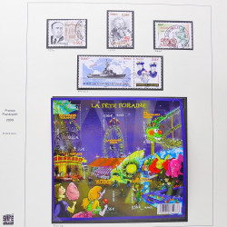 Collection timbres de France 2009-2011 neufs** et oblitérés complet en album Safe.