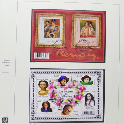 Collection timbres de France 2009-2011 neufs** et oblitérés complet en album Safe.