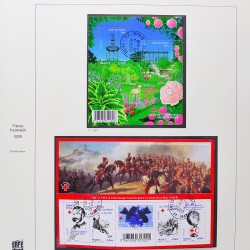 Collection timbres de France 2009-2011 neufs** et oblitérés complet en album Safe.