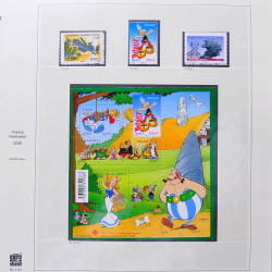 Collection timbres de France 2009-2011 neufs** et oblitérés complet en album Safe.