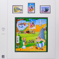 Collection timbres de France 2009-2011 neufs** et oblitérés complet en album Safe.