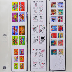 Collection timbres de France 2009-2011 neufs** et oblitérés complet en album Safe.
