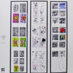 Collection timbres de France 2009-2011 neufs** et oblitérés complet en album Safe.