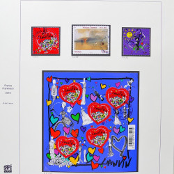 Collection timbres de France 2009-2011 neufs** et oblitérés complet en album Safe.